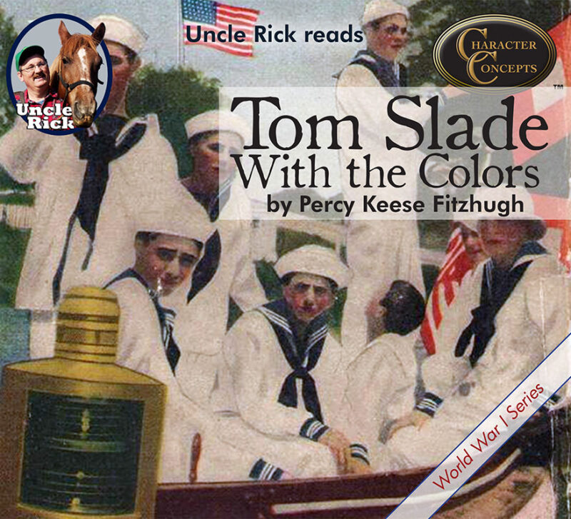 Tom Slade with the Colors